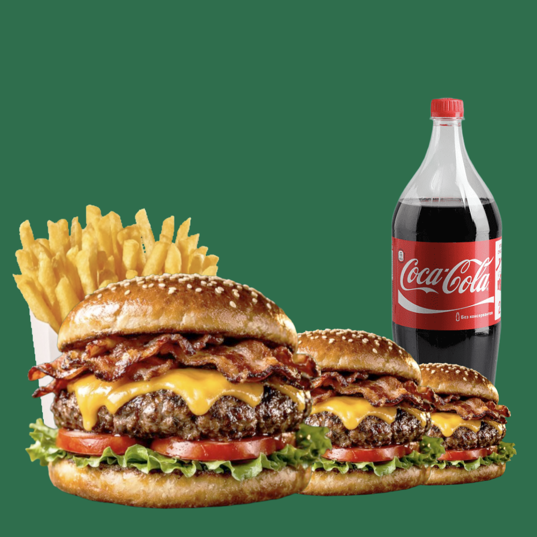 Star Pastırmalı 3lü Burger 